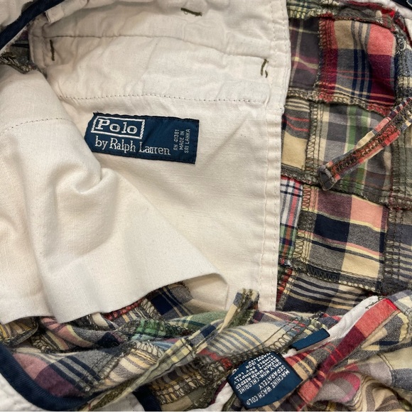 Men’s Ralph Lauren Patchwork Shorts - Picture 5 of 8